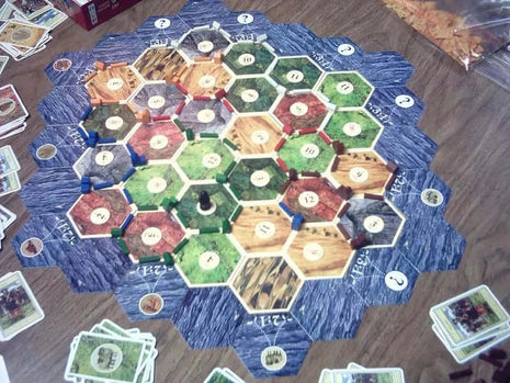 Dit is een foto van het spel Basisspel -Catan te koop bij Speldorado Spellenwinkel Delft