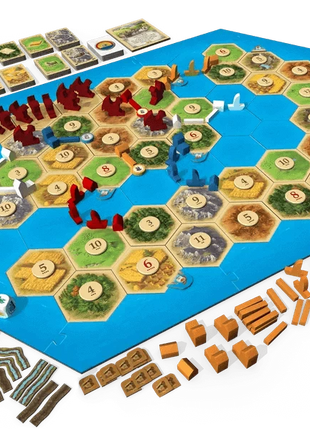 Dit is een foto van het spel Schatten, Draken & Ontdekkingsreizigers - Catan te koop bij Speldorado Spellenwinkel Delft