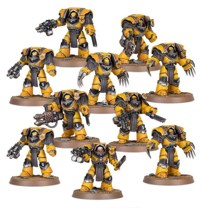 Cataphractii Terminator Squad - Horus heresy