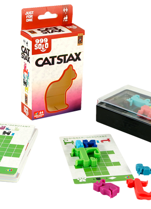 Dit is een foto van het spel CAT STAX te koop bij Speldorado Spellenwinkel Delft