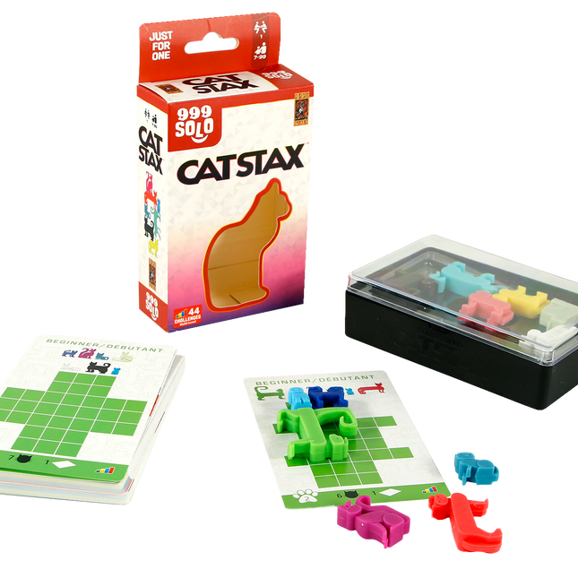 Dit is een foto van het spel CAT STAX te koop bij Speldorado Spellenwinkel Delft