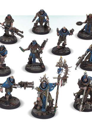 Dit is een afbeelding van het miniatuur Cawdor Gang - Necromunda voor het spel Warhammer, te koop bij Tabletop Miniature Wargames spellenwinkel Speldorado in delft