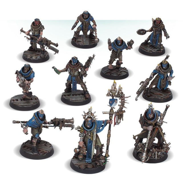 Dit is een foto van het spel Cawdor Gang - Necromunda te koop bij Speldorado Spellenwinkel Delft