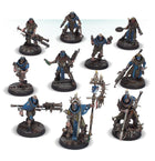Dit is een afbeelding van het miniatuur Cawdor Gang - Necromunda voor het spel Warhammer, te koop bij Tabletop Miniature Wargames spellenwinkel Speldorado in delft