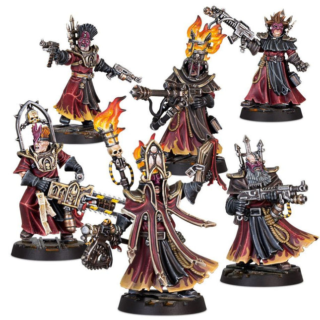 Dit is een foto van het spel Cawdor Redemptionists - Necromunda te koop bij Speldorado Spellenwinkel Delft