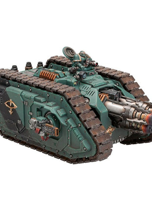 Dit is een afbeelding van het miniatuur Cerberus Heavy Tank - Adeptus Astartes voor het spel Warhammer, te koop bij Tabletop Miniature Wargames spellenwinkel Speldorado in delft