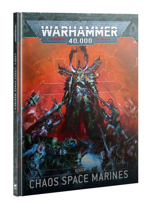 Dit is een afbeelding van het miniatuur Codex (English) - Chaos Space Marines voor het spel Warhammer, te koop bij Tabletop Miniature Wargames spellenwinkel Speldorado in delft