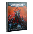 Dit is een afbeelding van het miniatuur Codex (English) - Chaos Space Marines voor het spel Warhammer, te koop bij Tabletop Miniature Wargames spellenwinkel Speldorado in delft