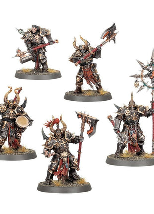 Dit is een afbeelding van het miniatuur Chaos chosen - Slaves to Darkness voor het spel Warhammer, te koop bij Tabletop Miniature Wargames spellenwinkel Speldorado in delft