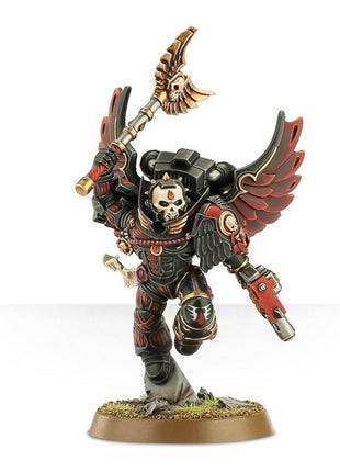 Dit is een afbeelding van het miniatuur Chaplain With Jump Pack - Blood Angels voor het spel Warhammer, te koop bij Tabletop Miniature Wargames spellenwinkel Speldorado in delft
