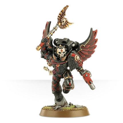 Dit is een afbeelding van het miniatuur Chaplain With Jump Pack - Blood Angels voor het spel Warhammer, te koop bij Tabletop Miniature Wargames spellenwinkel Speldorado in delft