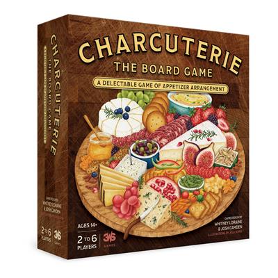 Dit is een foto van het spel Charcuterie The Board Game te koop bij Speldorado Spellenwinkel Delft