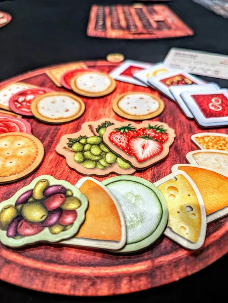 Dit is een foto van het spel Charcuterie The Board Game te koop bij Speldorado Spellenwinkel Delft