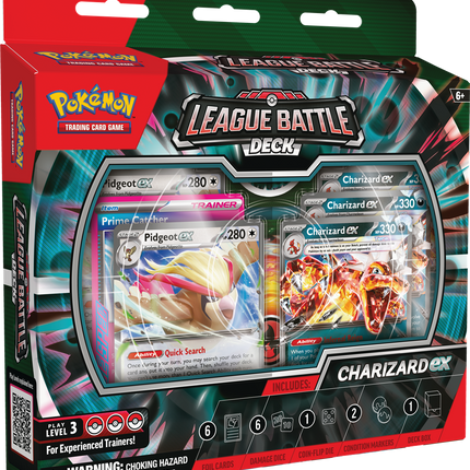 POK TCG Charizard ex League Battle Deck