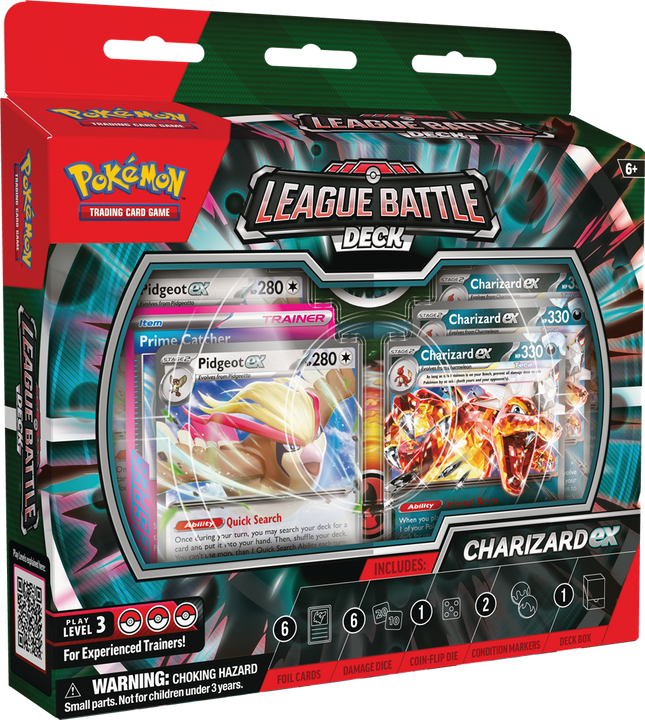 POK TCG Charizard ex League Battle Deck