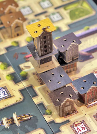 Dit is een foto van het spel Chartered : Building Amsterdam te koop bij Speldorado Spellenwinkel Delft