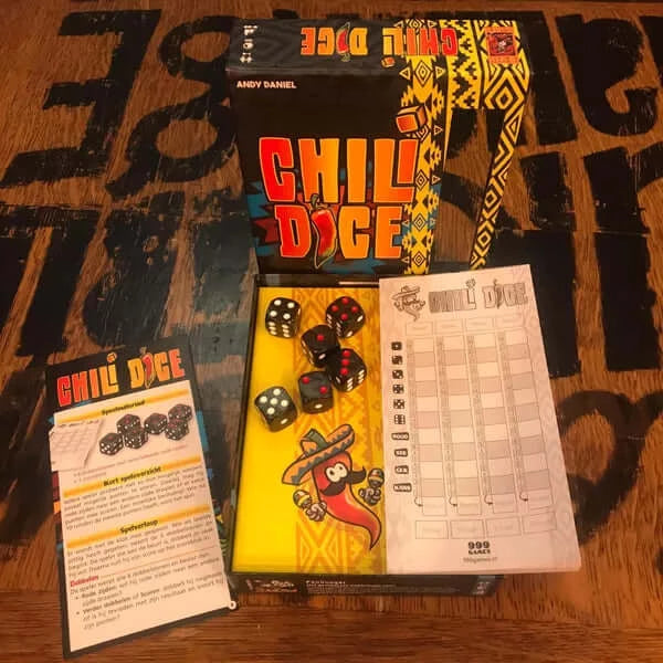 Chili Dice, 999-CHD01 van 999 Games te koop bij Speldorado !