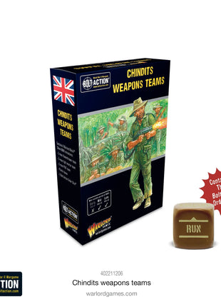 Chindit Weapons Teams voor Bolt Action - engelsen infantry schaal 1:58 miniatuur