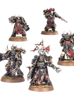 Dit is een afbeelding van het miniatuur Chosen - Chaos Space Marines voor het spel Warhammer, te koop bij Tabletop Miniature Wargames spellenwinkel Speldorado in delft
