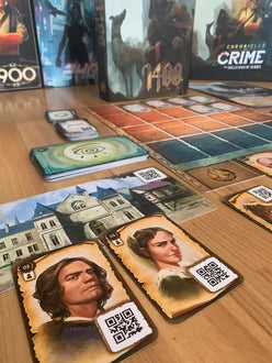 Dit is een foto van het spel Chronicles of Crime 1400 - EN