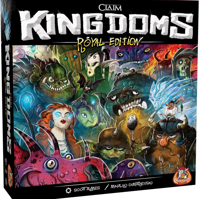 Dit is een foto van het spel Kingdoms Royal Edition Claim te koop bij Speldorado Spellenwinkel Delft