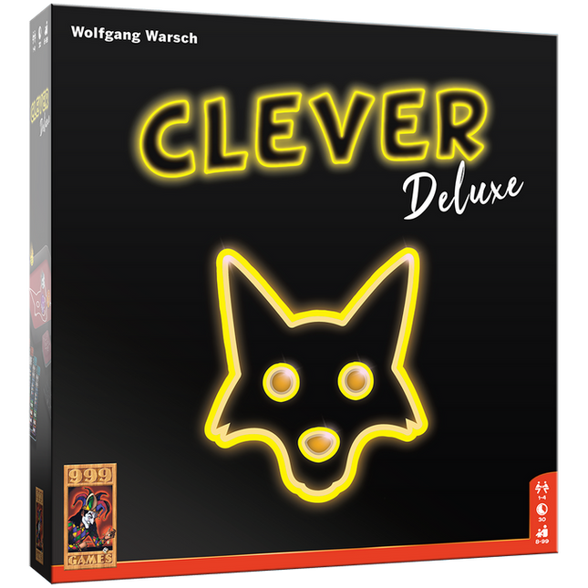 Dit is een foto van het spel Clever Deluxe te koop bij Speldorado Spellenwinkel Delft