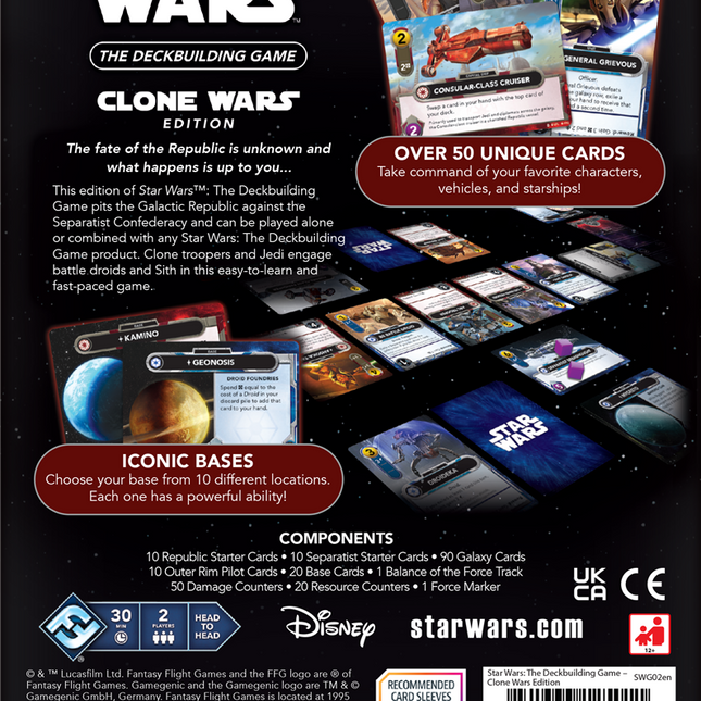 Star Wars, Clone Wars The Deckbuilding Game EN