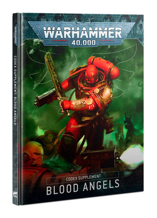 Dit is een afbeelding van het miniatuur Codex Supplement blood Angels (Eng) - Space Marines voor het spel Warhammer, te koop bij Tabletop Miniature Wargames spellenwinkel Speldorado in delft