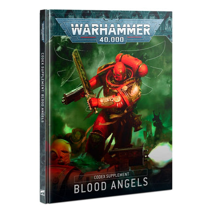 Dit is een foto van het spel Codex Supplement blood Angels (Eng) - Space Marines te koop bij Speldorado Spellenwinkel Delft