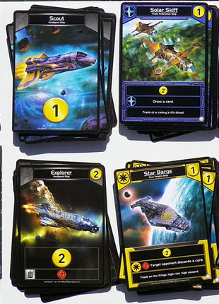 Dit is een foto van het spel Star Realms Deckbuilding Game - Colony Wars te koop bij Speldorado Spellenwinkel Delft