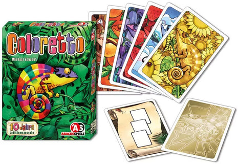 Dit is een foto van het spel Coloretto NL te koop bij Speldorado Spellenwinkel Delft