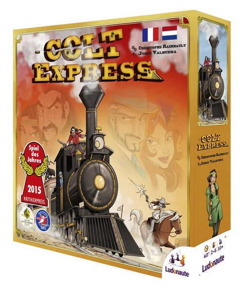 Dit is een foto van het spel Colt Express.