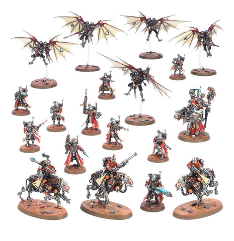 Dit is een afbeelding van het miniatuur Combat Patrol Adeptus Mechanicus voor het spel Warhammer, te koop bij Tabletop Miniature Wargames spellenwinkel Speldorado in delft