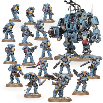 Dit is een foto van het spel Combat Patrol - Space Marines te koop bij Speldorado Spellenwinkel Delft