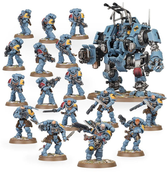 Dit is een foto van het spel Combat Patrol - Space Marines te koop bij Speldorado Spellenwinkel Delft