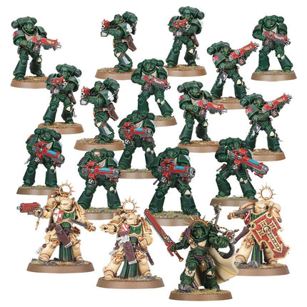 Dit is een afbeelding van het miniatuur Combat Patrol - Dark Angels voor het spel Warhammer, te koop bij Tabletop Miniature Wargames spellenwinkel Speldorado in delft