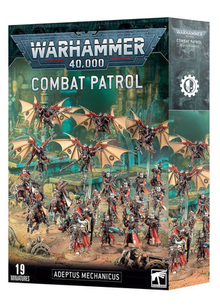 Dit is een afbeelding van het miniatuur Combat Patrol Adeptus Mechanicus voor het spel Warhammer, te koop bij Tabletop Miniature Wargames spellenwinkel Speldorado in delft