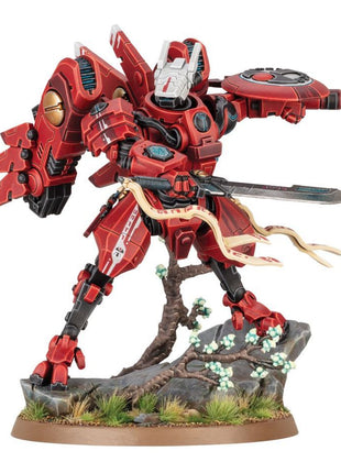 Dit is een afbeelding van het miniatuur Commander Farsight - Tau Empire voor het spel Warhammer, te koop bij Tabletop Miniature Wargames spellenwinkel Speldorado in delft