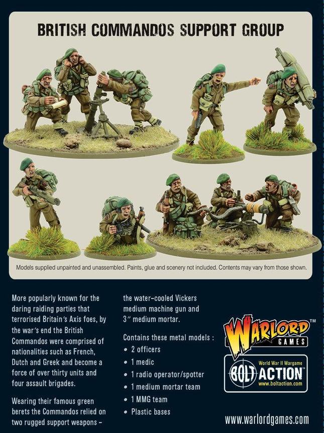 Commandos Support Group (HQ, Mortar & MMG)