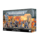 Dit is een afbeelding van het miniatuur Company Heroes - Space Marines voor het spel Warhammer, te koop bij Tabletop Miniature Wargames spellenwinkel Speldorado in delft