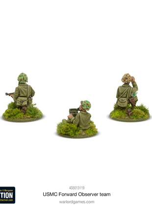 US Marine Corps Forward Observer Team voor Bolt Action - amerikanen infantry schaal 1:58 miniatuur
