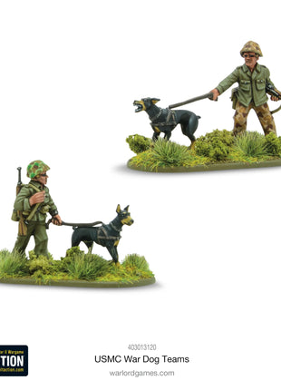 Dit is een foto van het spel US Marine Corps War Dog Teams te koop bij Speldorado Spellenwinkel Delft