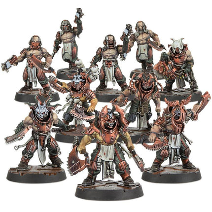 Dit is een foto van het spel Corpse Grinder Cult - Necromunda te koop bij Speldorado Spellenwinkel Delft
