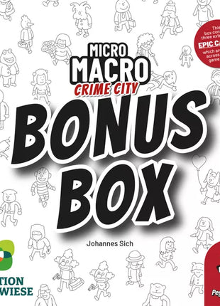 Crime City - Bonus Box - Micro Macro – gezellig bordspel – 1 tot 4 spelers
