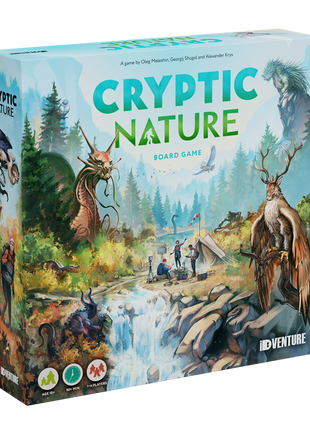 Cryptic Nature - EN – gezellig bordspel – 1 speler