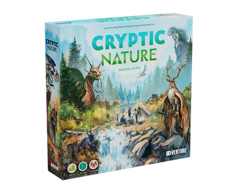 Cryptic Nature - EN – gezellig bordspel – 1 speler