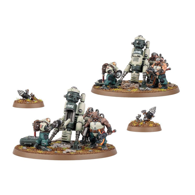 Dit is een afbeelding van het miniatuur Cthonian earthshakers -leagues of votann voor het spel Warhammer, te koop bij Tabletop Miniature Wargames spellenwinkel Speldorado in delft