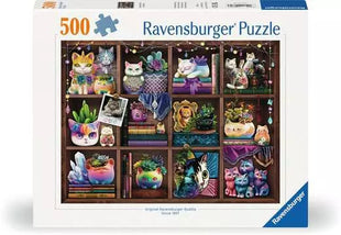 Ravensburger puzzel "Glimmers of the Realm: Sapphire" - 1000 stukjes