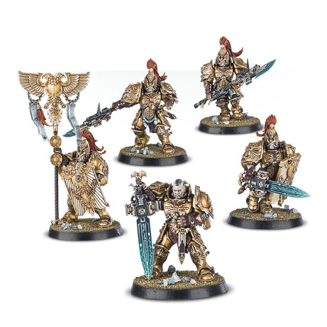 Dit is een foto van het spel Custodian Guard - ADEPTUS CUSTODES te koop bij Speldorado Spellenwinkel Delft