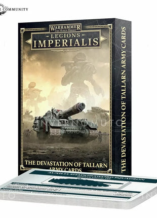 Games Workshop Devastation Of Tallarn Army Cards  - Solar Auxilia